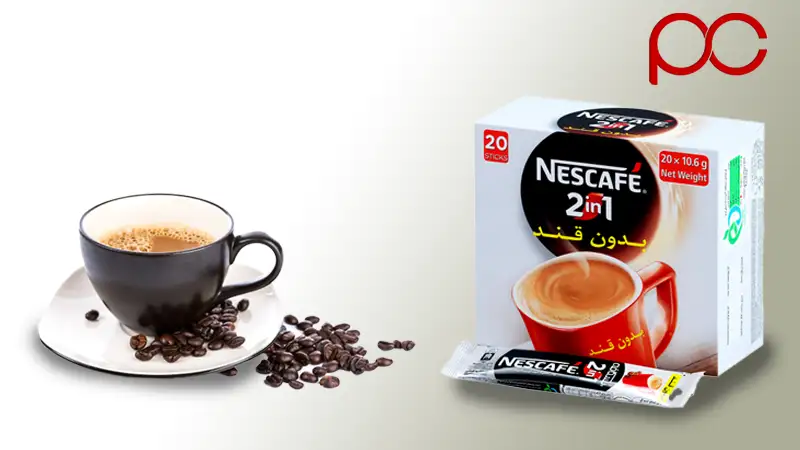 قهوه فوری بدون قند 2در1 رژیمی نسکافه